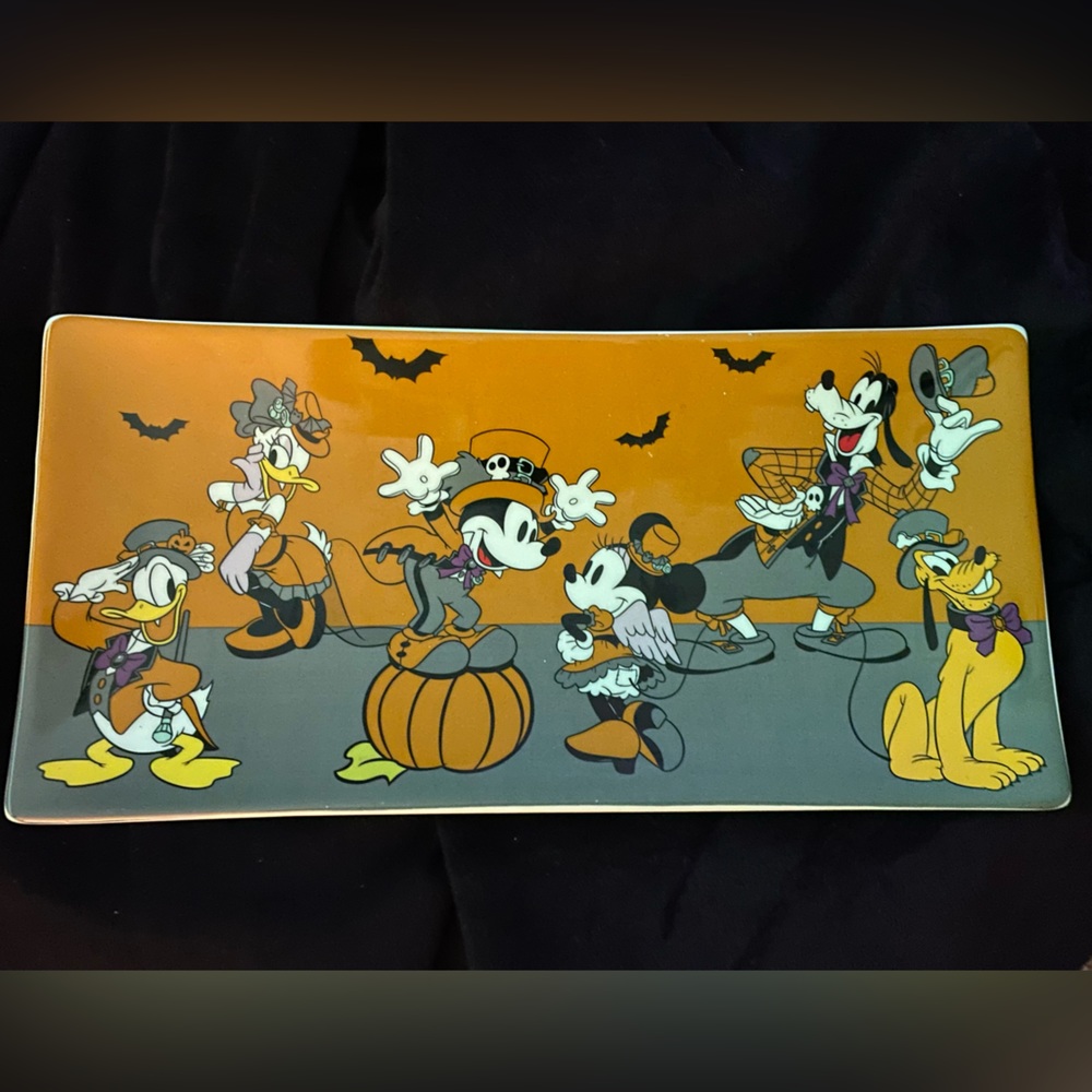 Halloween Disney rectangular tray